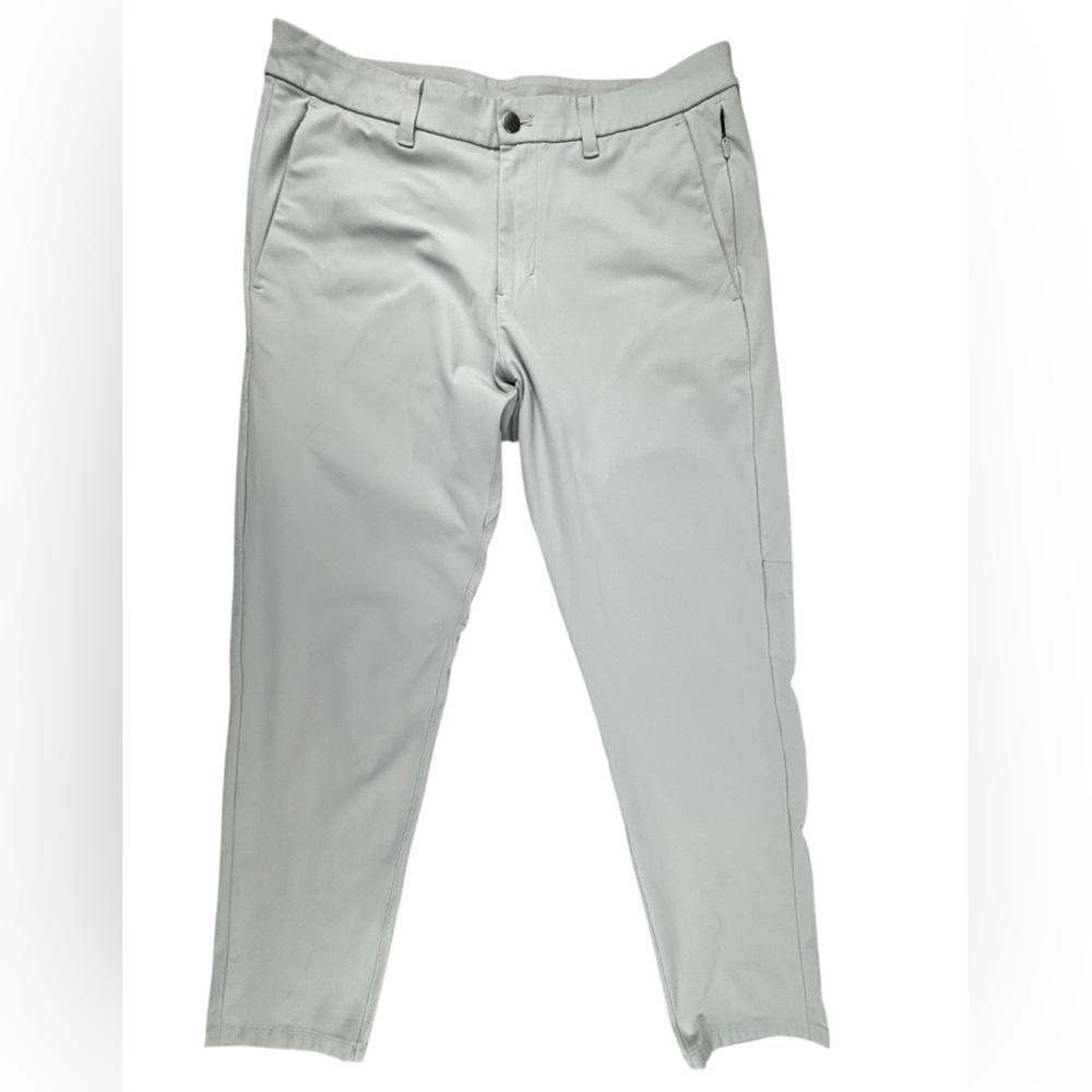 Lululemon- Commission Pant Slim- Color/Carbon Dust- 34- Like New!! - Picture 3 of 7